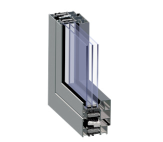 ALIPLAST GENESIS 75 presjek profila